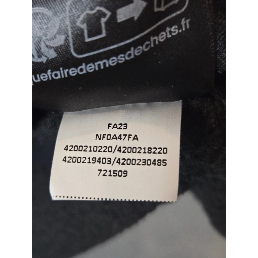 The North Face Fleece‎ Vest Mens Large Black NY Auto Show Full Zip NF0A47FA